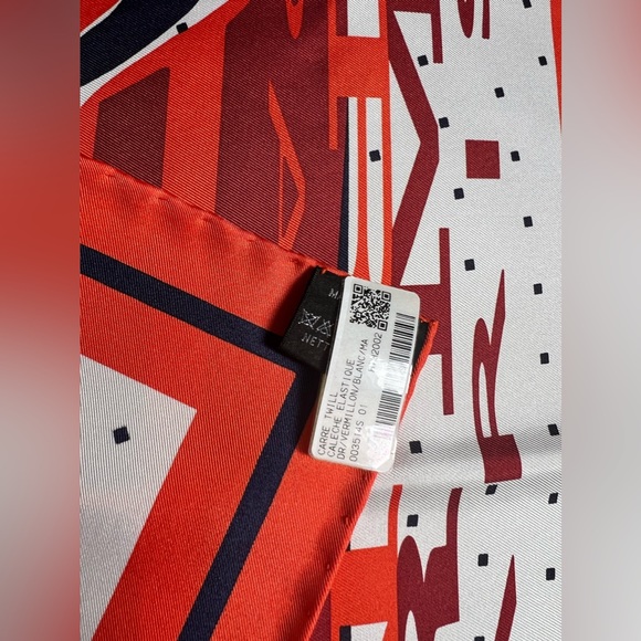 Hermes Silk Scarf 90cm - CALECHE ELASTIQUE REMIX SCARF 90 - Picture 5 of 8